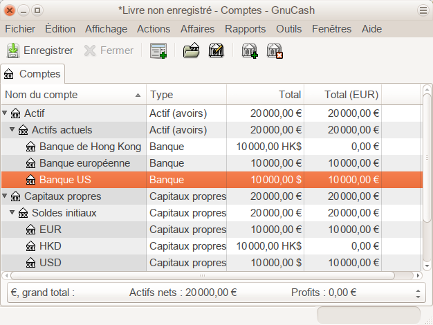 Plan comptable après fixation du taux de change entre l'euro et le dollar américain Plan comptable après fixation du taux de change entre l'euro et le dollar américain